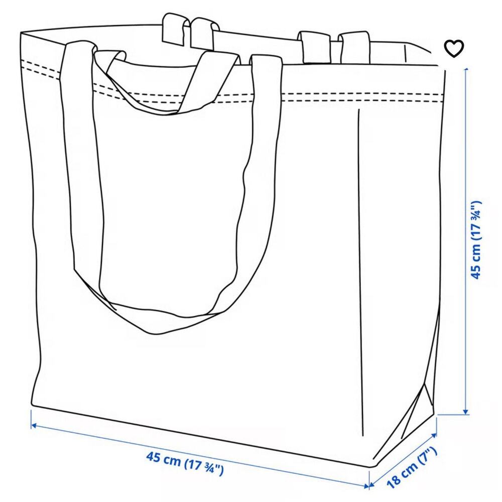 IKEA Frakta medium Tote - Picture 2 of 2